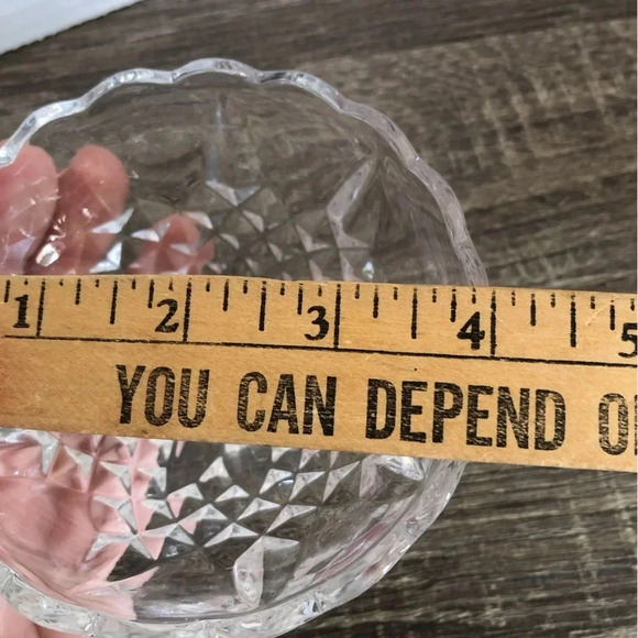 Vtg Zajecar Crystal Candy  Dish - Picture 10 of 10